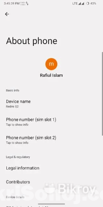 Xiaomi Redmi S2 2018 (Used)